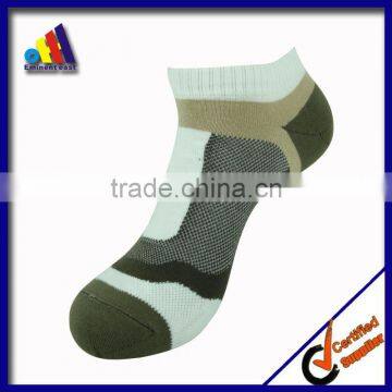 Towel knitting outdoor coolmax running sock/compression sport socks