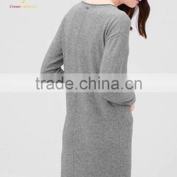 Women Knit Dress Wool 100 Cashmere Latert Fashion Dress Design