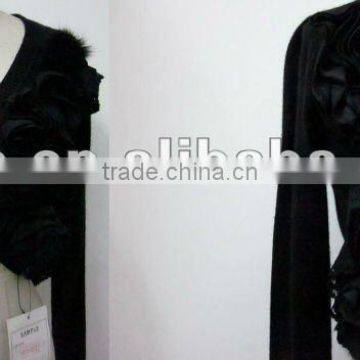 lady long sleeve cardigan dresses