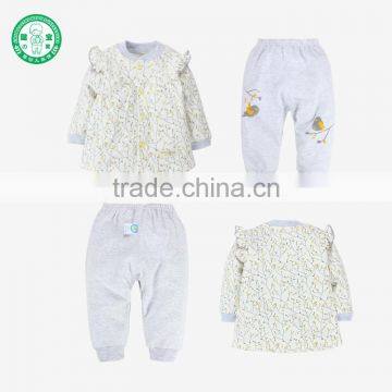 2017 Fashion Matching Clothing Set 2 Pieces Long Sleeve Kid Clothes photo-2