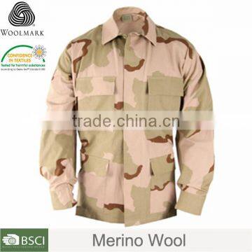 Chinese Custom Navy Khaki Army Uniform for Military, Merino Wool Camo Army Khaki Uniform photo-4
