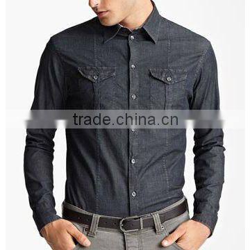 Newest design comfortable cotton casual shirt for men