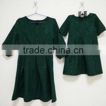 Mother Daughter Women Girls Summer Party Dress Family Apparel photo-2