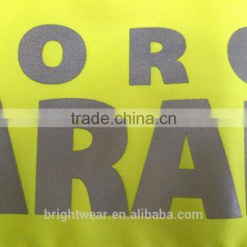Heat Transfer Printed Reflective Logo on Patch Which Used on Safety Clothing photo-6