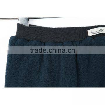 2017 Guangzhou Apparel Factory Pink Bow - Kont Warm Fleece Kids Ruffle Printed Jeans Pants photo-6