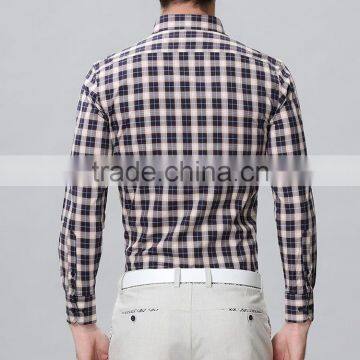 Youth Fashion Men's Shirts Delicate Plaid Design Transparent Men Shirt photo-2