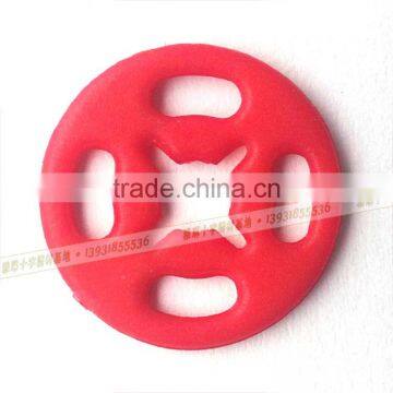 Plastic snap button fastener