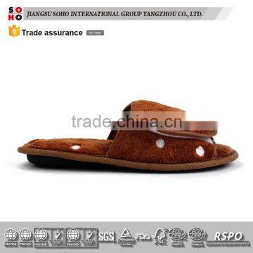 2017 Custom Super Soft Hotel Comfortable Close Toe Fluffy Velvet Slipper Slipper & Sandal Making Machine photo-2