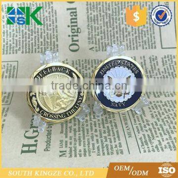 Eagle Crest United States Navy Shellback Challenge Coin Medallion photo-3