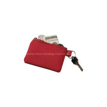 Zip Pouch with Key Holder