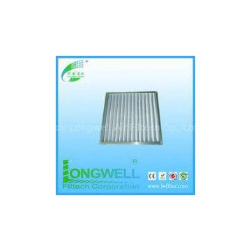 Alu.Metal frame pleated panel filters HVAC filters