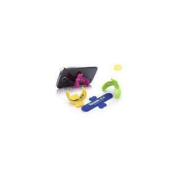 Customized Silicone Gifts Touch U Mobile Phone Sucker Stand with OEM FDA