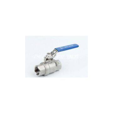 2pc ball valve with locking device(2pc ball valve)