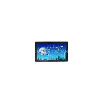 Wall Mounting HD 24 Inch IR Touch Screen Monitor Dual Real Touch