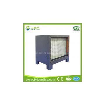 industrial commercial ESP kitchen smoke oil air purifier ionizer electrostatic precipitator reviews