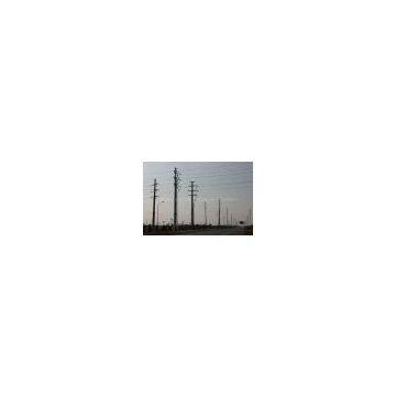 35kv Dual Circuit Corner Power Pole