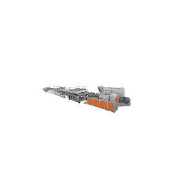 Automatic Foam Sheet Plastic Sheet Extrusion Line , PLC Control