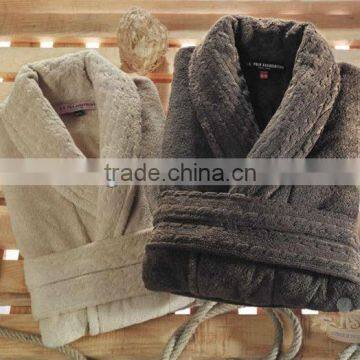 100%cotton bath robe