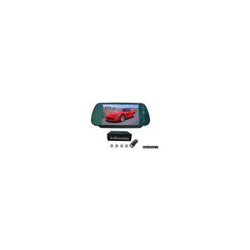 7''lcd with car parking sensor