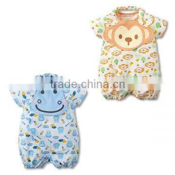 Summer Cute Design Cartoon Animal Baby Romper photo-3