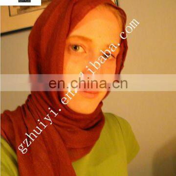 100% polyester fashion Head Scarf Hijab