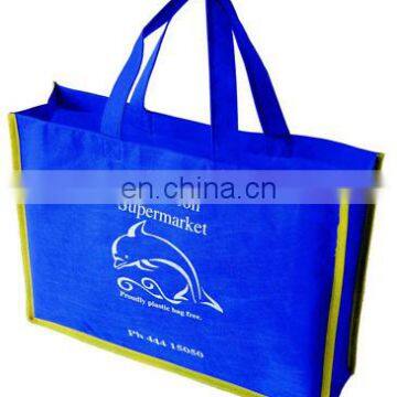 2014 Cheap Durable Blue Advertising Non Woven Bag