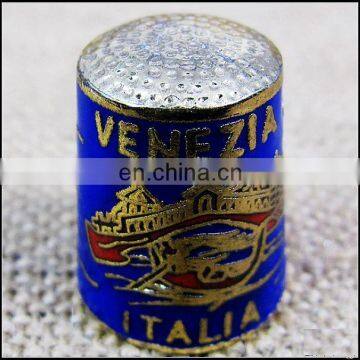 Chinese Vintage Cloisonne Enamel Tunisie Camel Thimble CTGY040-3 photo-3