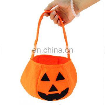 2017 Wholesale Non Woven Halloween Candy Pumpkin Bag For Kids photo-2