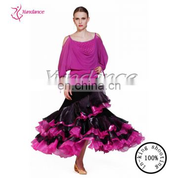 AB036 Newest Professional Ballroom Dance Wear