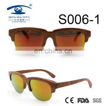 slim temple rosewood sunglasses