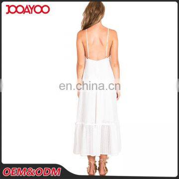 2017 New Arrival One Piece Casual Backless White Slip Maxi Dress Latest Dress Designs Photos photo-5