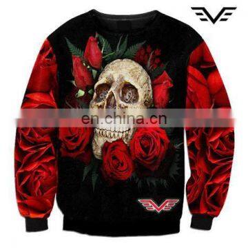 custom 100% Polyester Sublimation print latest Sweater design