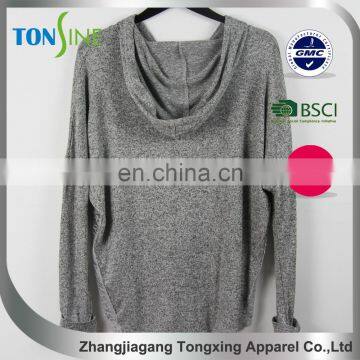 Lace Stitching for Woman's Wear Rope Cap Pullovers photo-2