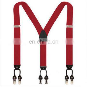 Yiwu Longkang Factory Supply 2017 New High-end quality Men Suspenders Braces