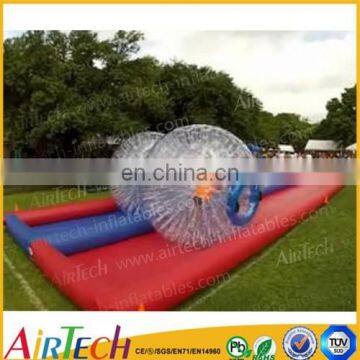 Inflatable zorb ball/zorb ball ramp for park