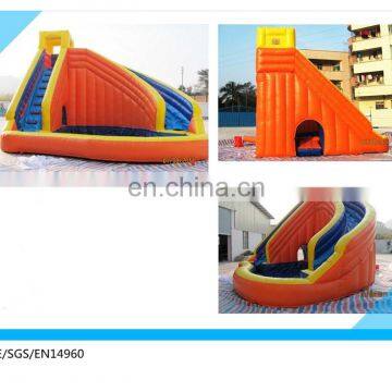 jumping castles inflatable water slide/ inflatable bouncy castle with water slide