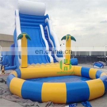 Giant inflatable water slide for adult water slide tubes