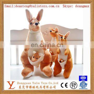 Cute Mother and child Kangaroo plush toys Best gift for Children