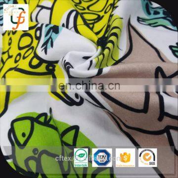 95 Cotton 5 Spandex Digital Printed Cotton Lycra Knit Fabric photo-6