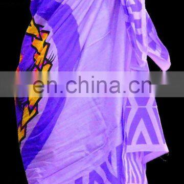 Promotional 100% Cotton Printed Pareo / Sarong for Beach & Pool Party photo-3