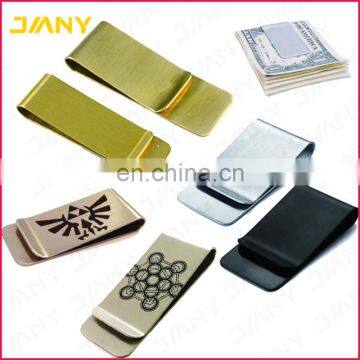 Custom Logo Metal Blank Money Clip