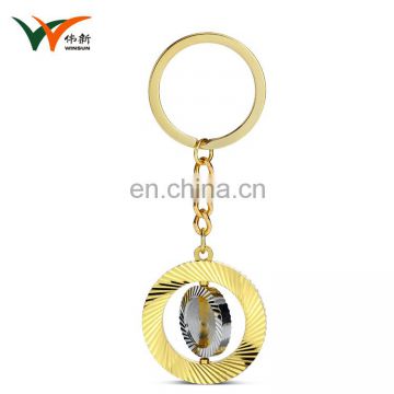 Hot sale custom engraved logo hotel metal keychain