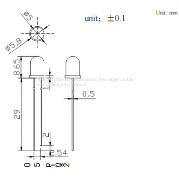 5MM Round White/Color LED photo-2