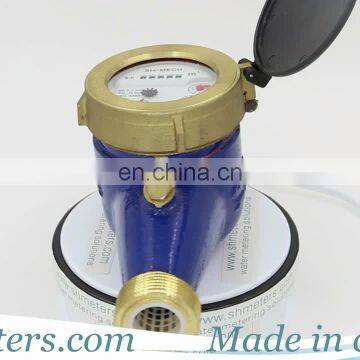 15mm20mm multi jet water meters of brass