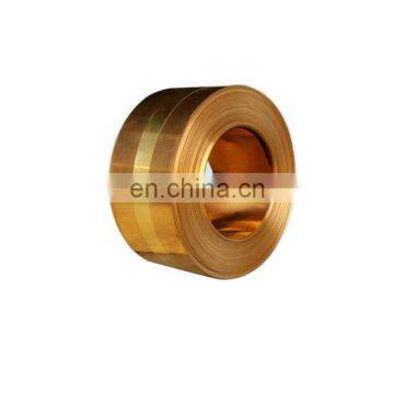 ASTM C2600 c26000 1/2 Hard brass strip rolls from china supplier