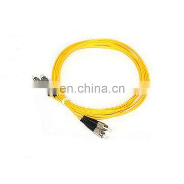 FTTH G657A1 Single Mode Patch Cord Fiber Optic Cable With LC SC FC ST Connector Type