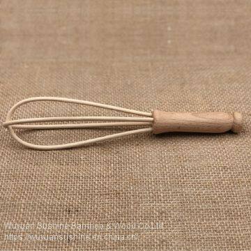 Wooden Whisk for Kitchen,Made of Beech Wood