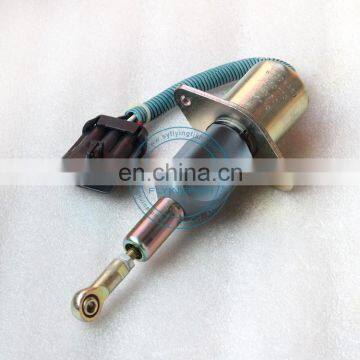 Excavator Engine Parts 6CT8.3 24V Fuel Pump Solenoid Valve 3990773