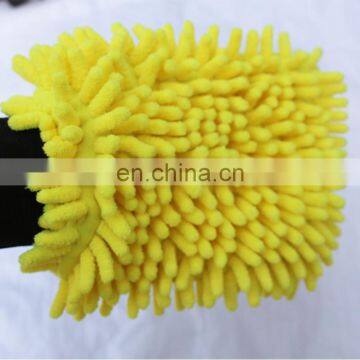 Top Quality Microfiber Car Wash Mitt Microfibre Chenille Gloves photo-5