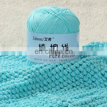 16ply Soft Crochet 100% Cotton Knitting Yarn Baby Yarn Knitting Thick Yarn For Knitting Threads Hand Knit photo-6